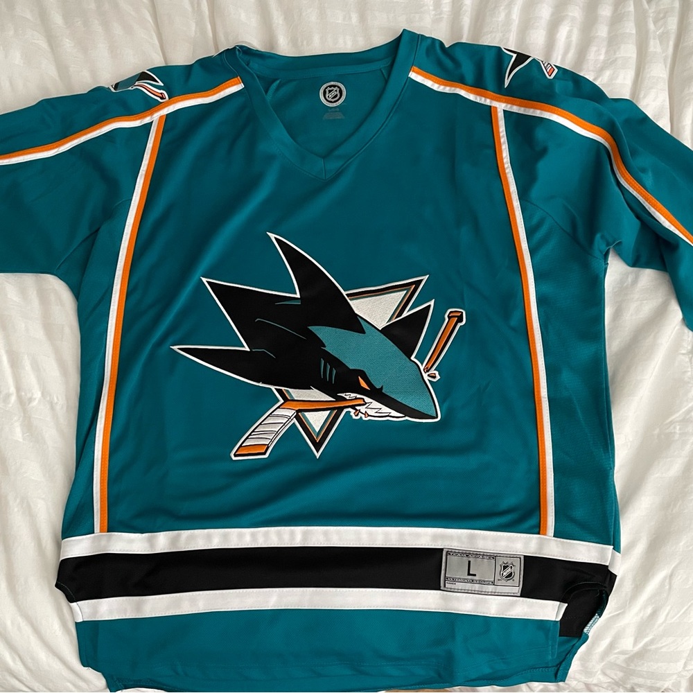 NHL San Jose Sharks team jersey